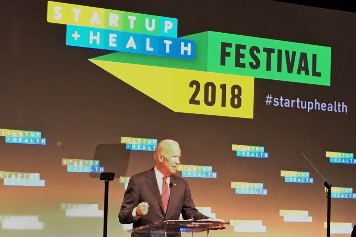 Inspiring words from <a href="/JoeBiden/">Joe Biden</a> on the cancer moonshoot. Proud of the work @MendelHealth is doing to find breakthrough cancer treatments.