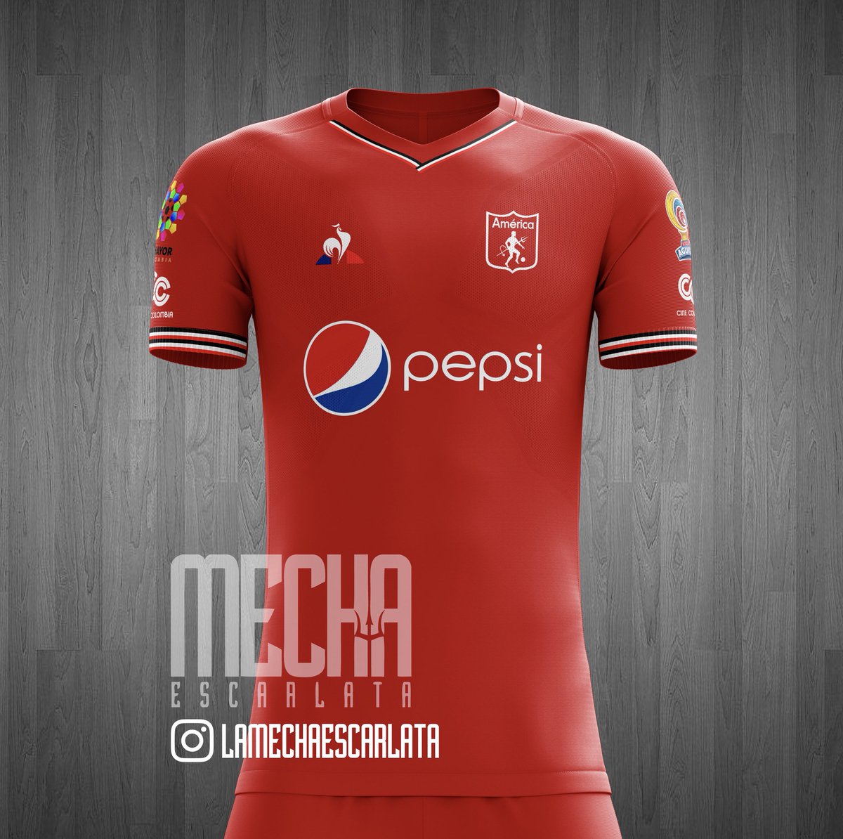 ssanchezdrb's tweet photo. Si llegara Le Coq Sportif a patrocinar al Rojo que  opinan de el 1 al 10? @AmericadeCali @elmonitosanchez @elaguanterojotv @tulioagomez https://t.co/qMhvtb7Buo