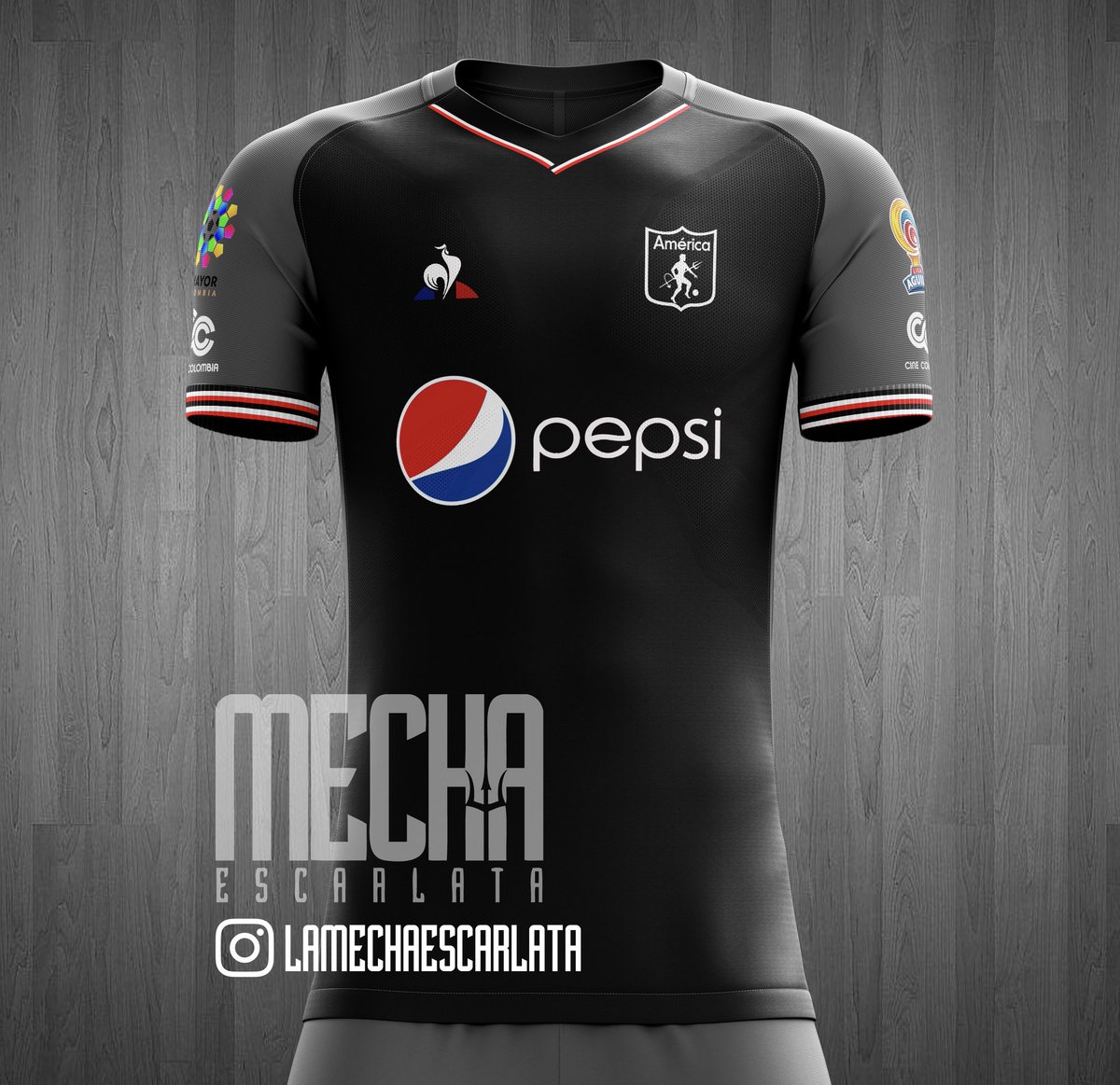 ssanchezdrb's tweet photo. Si llegara Le Coq Sportif a patrocinar al Rojo que  opinan de el 1 al 10? @AmericadeCali @elmonitosanchez @elaguanterojotv @tulioagomez https://t.co/qMhvtb7Buo