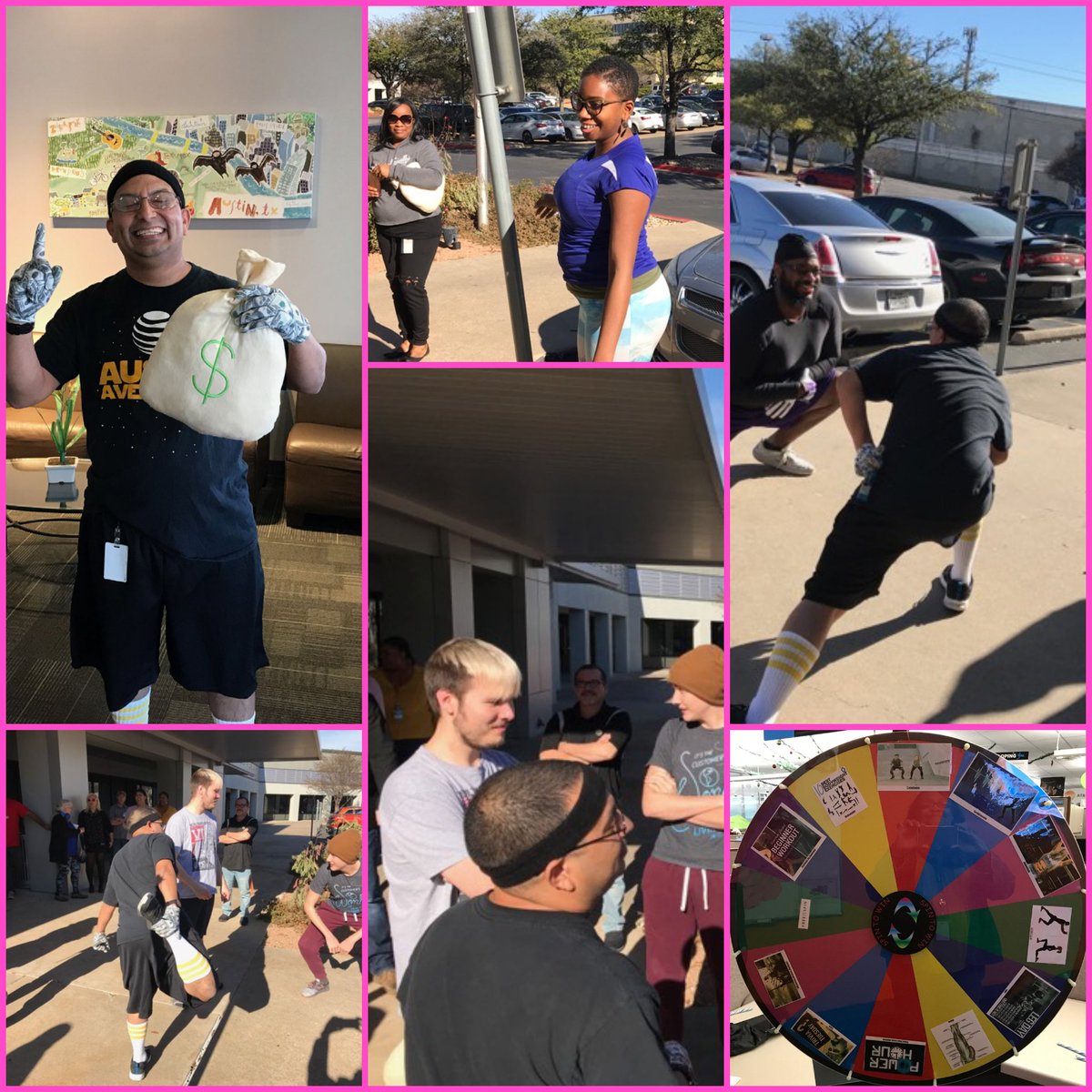 IsikuruR's tweet photo. Track-n-field challenge ATSD style! #PersonalTrainerDay #funatwork @AustinAvengers @HCommandosATX @motoblur6 @DaBodyGuard75 https://t.co/D7slZiPmue