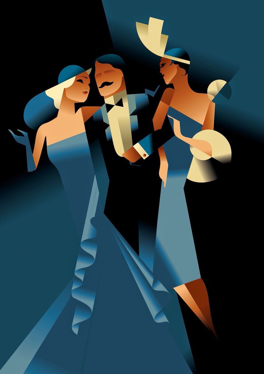 I’m not writing a lot of words tonight because my bad arm is driving me bonkers ( I’ll be fine tomorrow) This is by Mads Berg and is very Art Deco in feel...Nighty night.