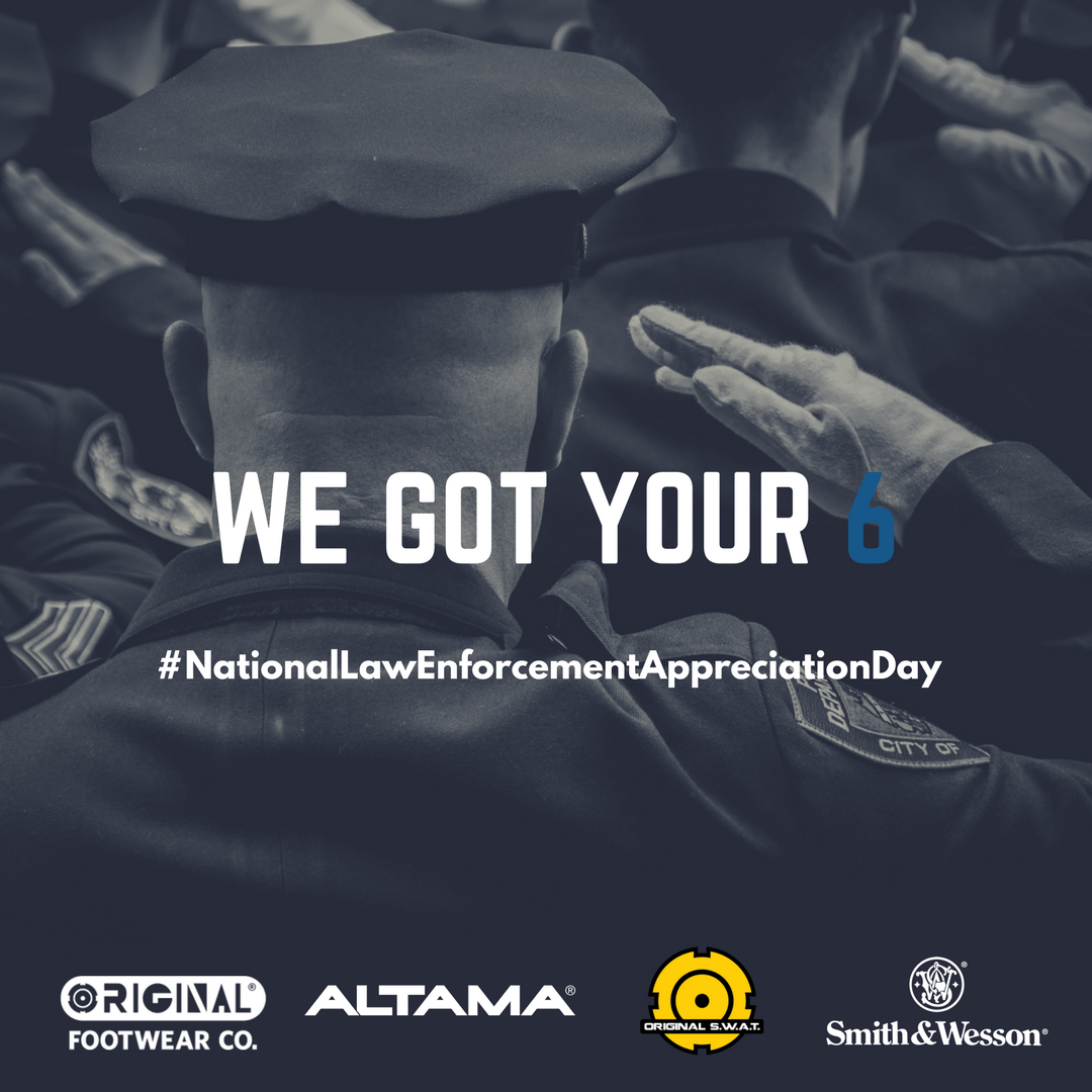 OriginalSWAT's tweet image. #NationalLawEnforcementAppreciationDay  #wegotyour6 #wegotyourback #OSWAT #OriginalSWAT #ALTAMAboots