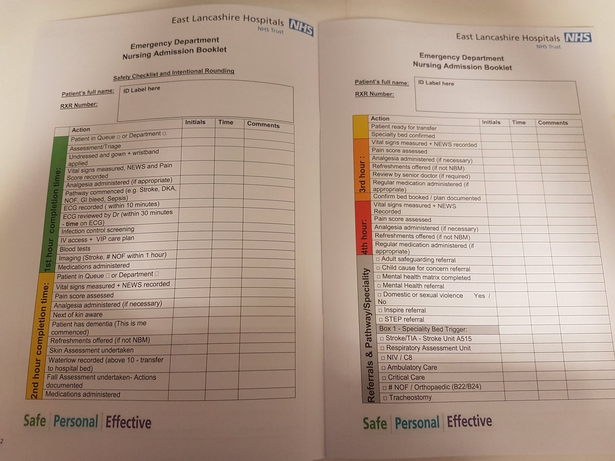 Jennifer Bebb (@jennybebb18) on Twitter photo Ed <a href="/EastLancsHosp/">**Account Inactive** - East Lancashire Hospitals</a> have adapted the safety checklist for their nursing documentation. The team are working hard to keep care safe, personal and effective <a href="/Educc_elht/">ed/ucc@elht</a> Ed <a href="/EastLancsHosp/">**Account Inactive** - East Lancashire Hospitals</a> have adapted the safety checklist for their nursing documentation. The team are working hard to keep care safe, personal and effective <a href="/Educc_elht/">ed/ucc@elht</a>