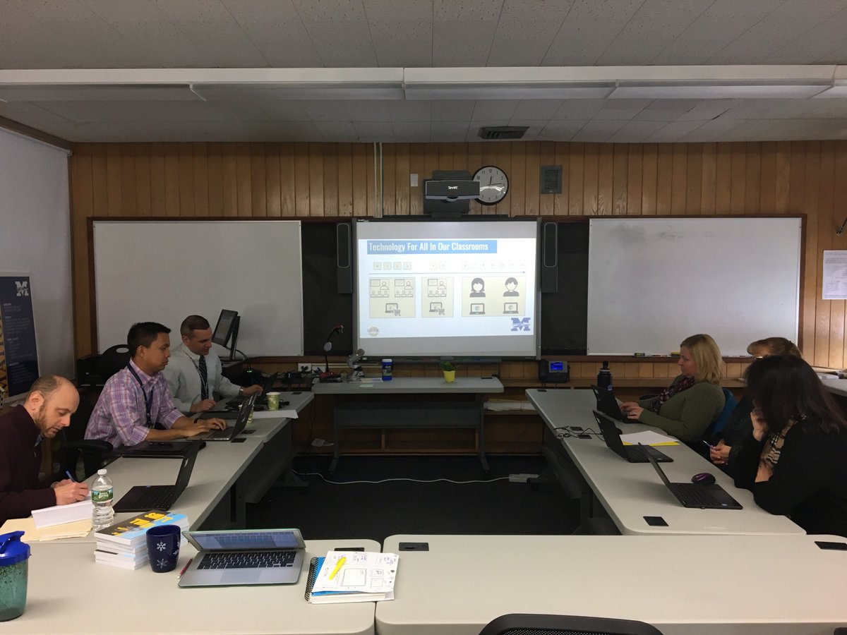 DrAPease's tweet image. A dedicated team of @mahopacschools educators continue to plan for an exciting mid-year #Technology4All Chromebook Rollout.  @EdServices_MCSD @JCSEdTech &amp;amp; our 4th &amp;amp; 5th grade representatives.  #DistrictontheMove