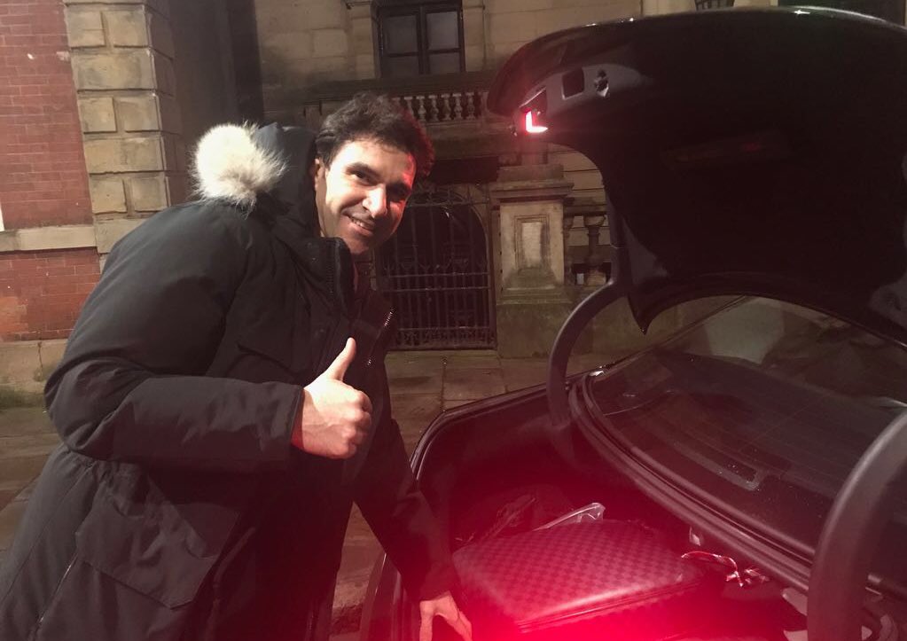 Just arrived in Nottingham, can’t wait to get started! #NFFC