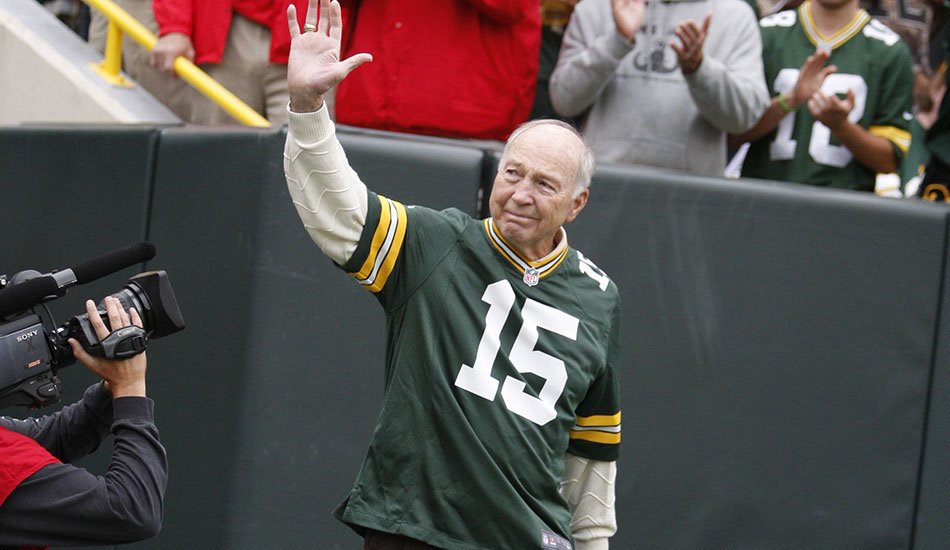 Happy birthday to one of the best I have ever had the pleasure of meeting.
Bart Starr 