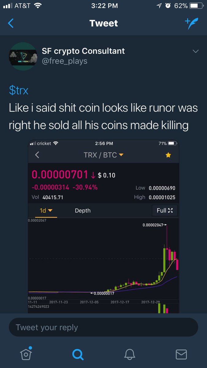 Chryptogram1's tweet image. LMAO: a memoir 
RIP to whoever follows this clown