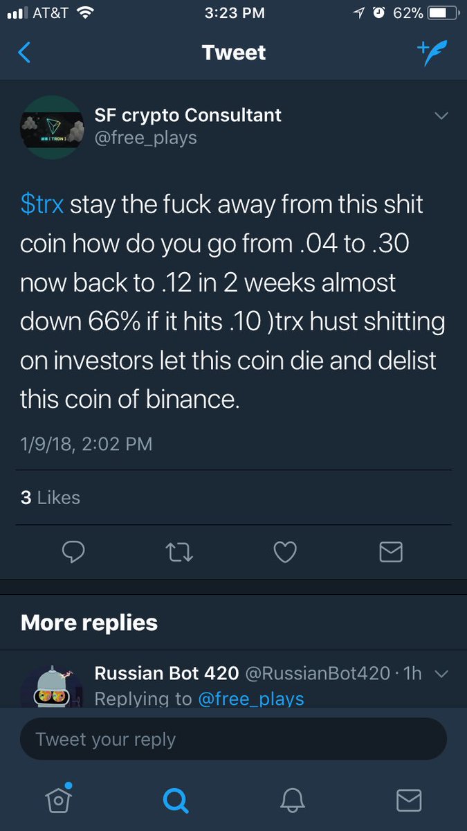 Chryptogram1's tweet image. LMAO: a memoir 
RIP to whoever follows this clown