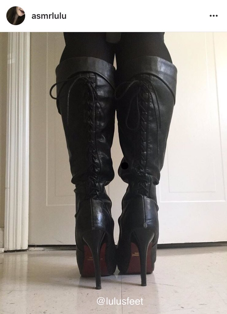 lulusfeet's tweet photo. Today 🖤 #footfetish #fetish #bootfetish #boots https://t.co/oRAKUdVXkA