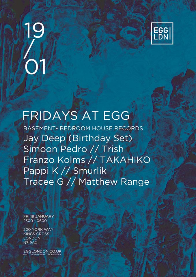 TrishOmusic's tweet image. PLAYing in @Egg_Club_London @BedRoomHouse @JayDeepUK  Join us to celebrate Birthday celebrations in the house. Can't wait for guys!