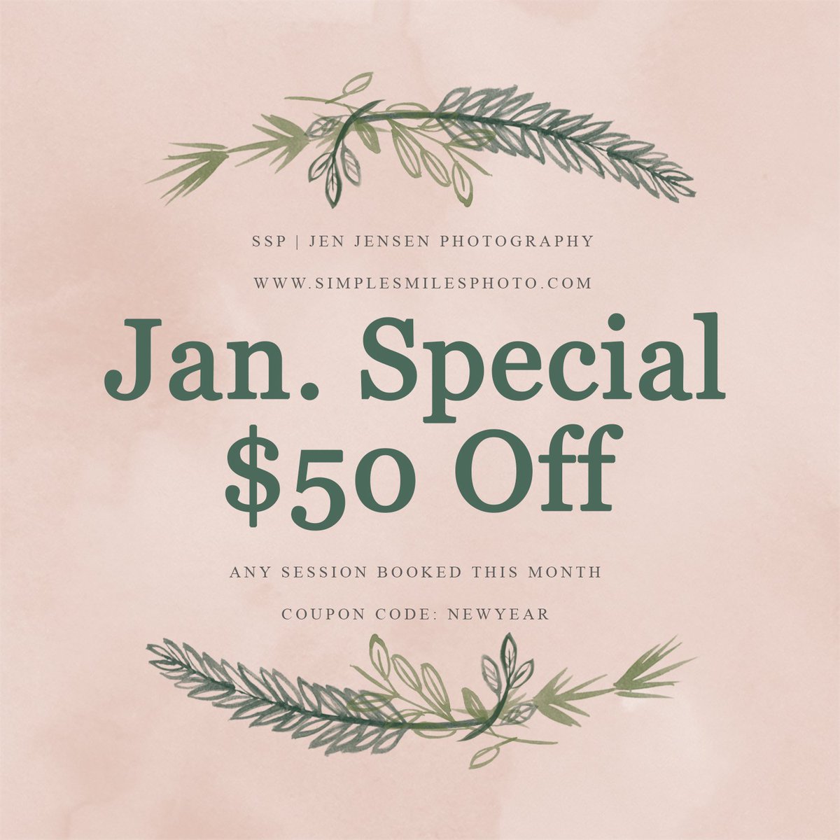 SimpleSmilesJen's tweet photo. $50 off any session booked this month (can take place anytime). Click link to automatically apply code https://t.co/2L5DPV5D7k https://t.co/QsMuxpnano
