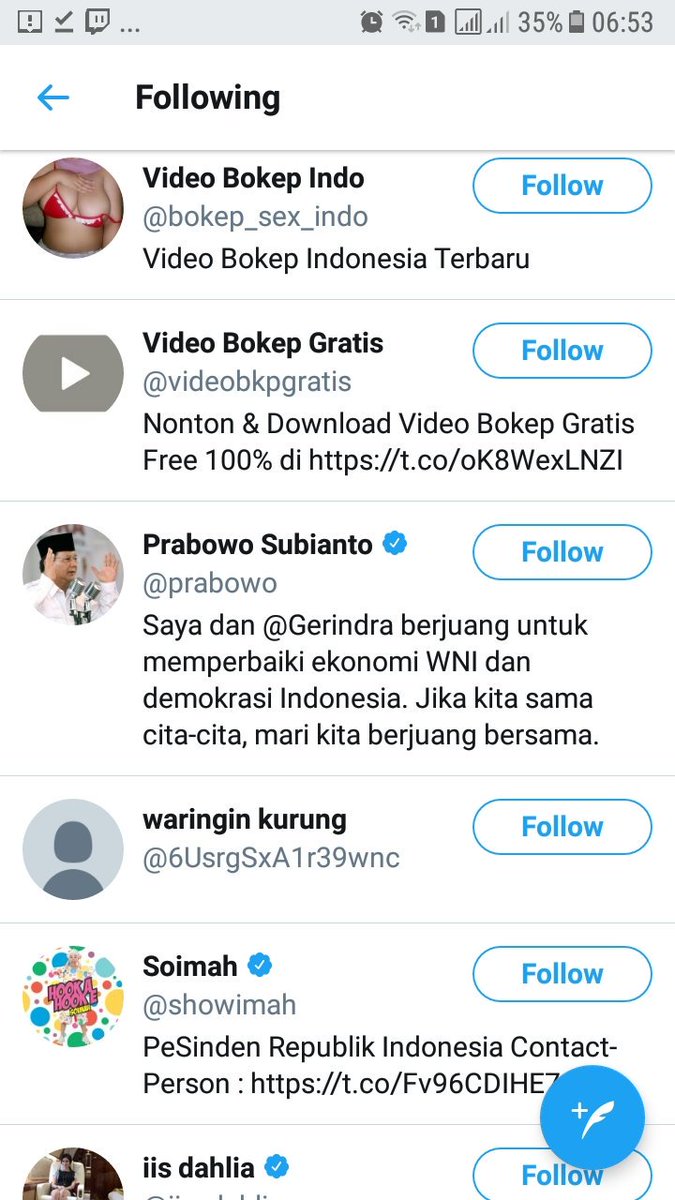 Ryo 🇮🇩 on X: @KhairulJaman2 @FitriyaSiti214 @zoelfick @fitriyah Kata  orang yg follow akun bokep. Lolololol t.co1ZvwUUMbkh  X