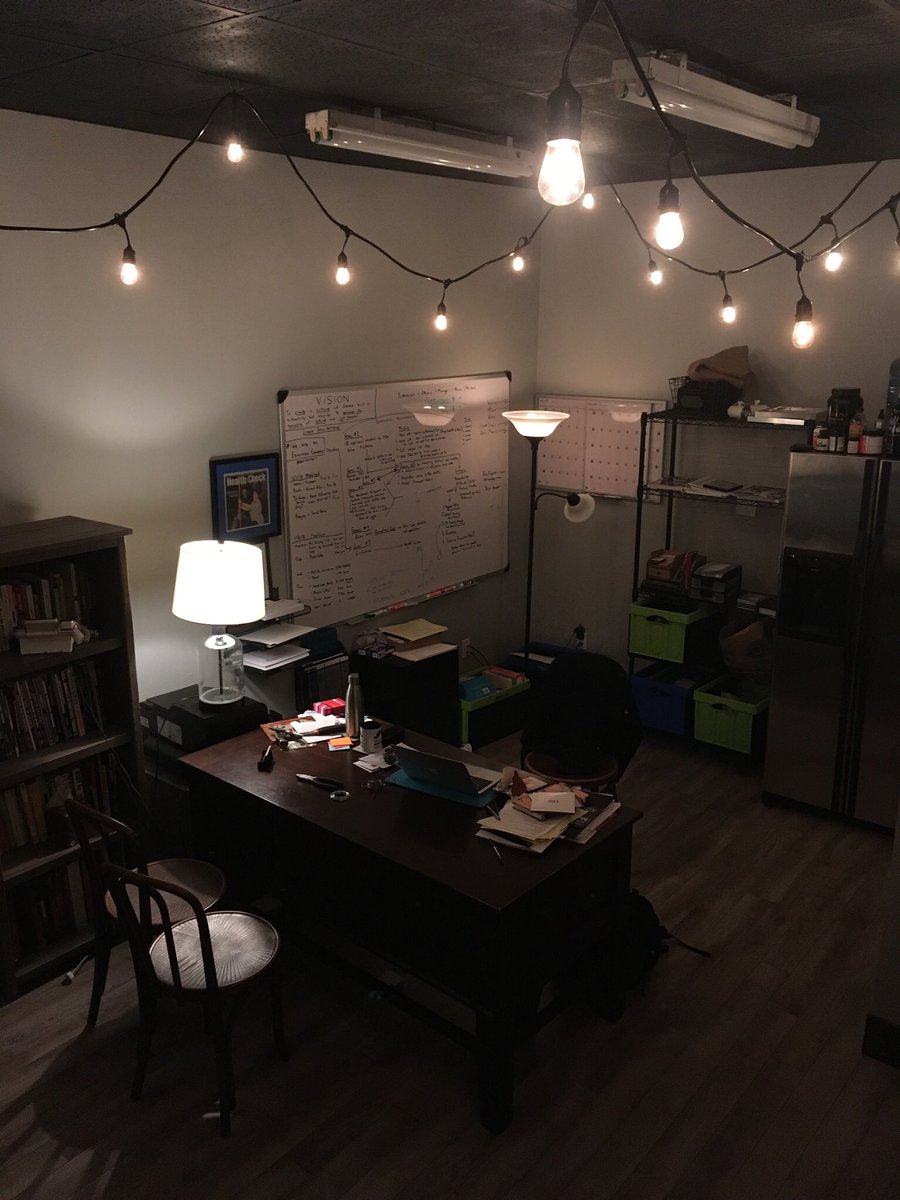 string lights for desk