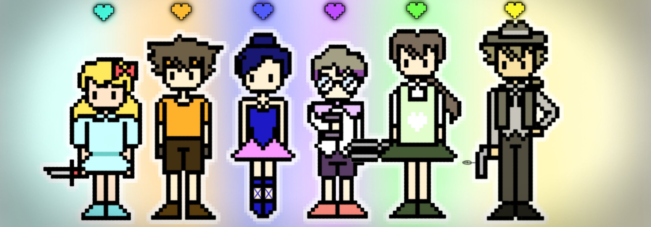 ダークアズル All Of The Fallen Humans Undertale Souls Human Soul Patience Bravery Integrity Perseverance Kindness Justice T Co Pkirs5yet4 Twitter