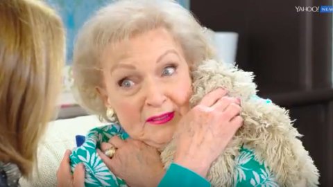 WTAE's tweet photo. Betty White says the secret to her living to 95 is vodka and hot dogs https://t.co/B6knPM0I98 https://t.co/DleZ8E8389