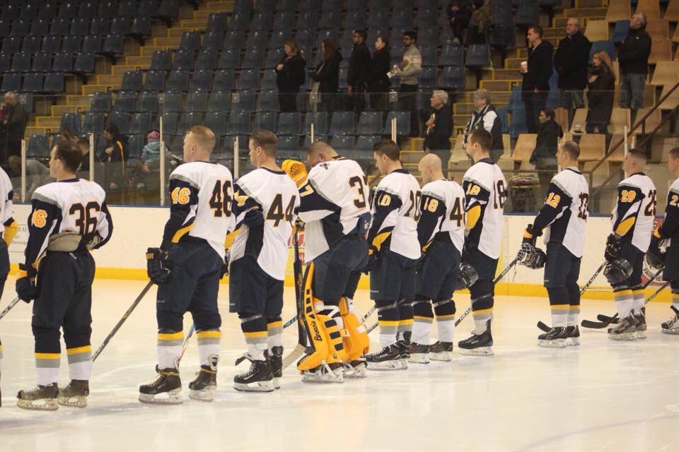 NjspbaH's tweet photo. Today we presented Mallory’s Army with the proceeds from our charity game against New Jersey State Police. Together we raised $12,200 for Mallory’s Army.

Both teams also raised $8,400 for the son of New Jersey State Trooper Jacinto currently battling Leukemia. https://t.co/ZmvNZsJWOz