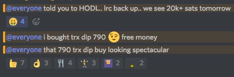 cryptojesus777's tweet photo. Here were some of the 100% free signals in the group today. Made about $670! Come get that $$. Join us: https://t.co/VE98ymHI6V 

$trx $lrc $xvg $xrp $ej $eth $btc https://t.co/0Gz0zojhk6