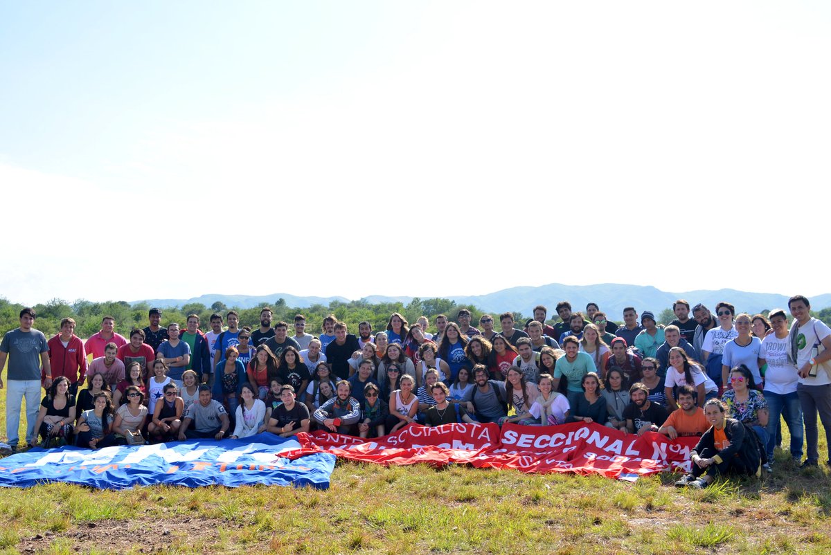 Asi volvemos! A la universidad y a los barrios, al centro de estudios y a la ong, al centro cultural y a cada lugarcito donde estamos!! Aumentando el compromiso de saltear adversidades para sembrar socialismo en nuestra Ciudad de Santa Fe, la provincia y el pais! #CampamentoJS