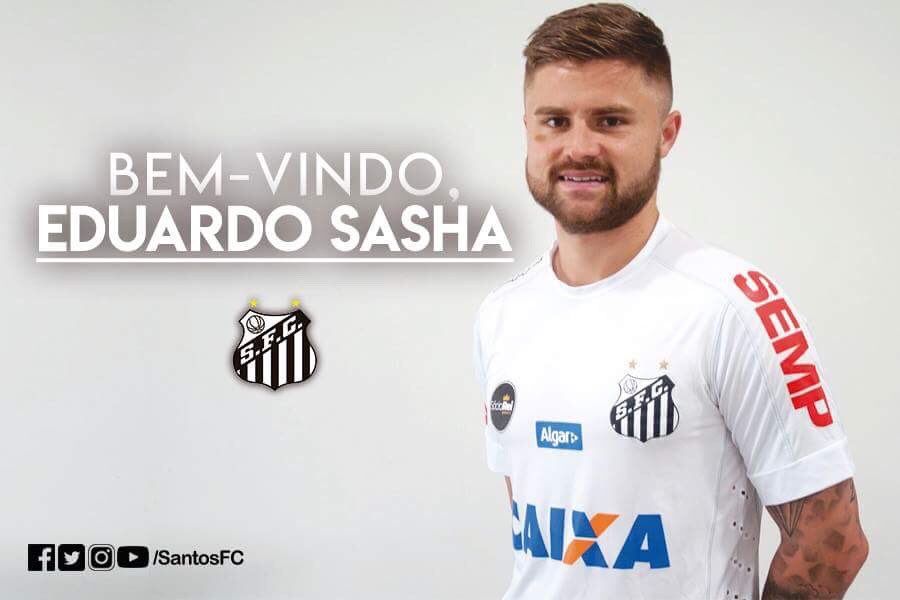 SantosFC's tweet photo. O novo contratado do Peixão! #ÉDoPeixe 🐳 https://t.co/2j6eo75N46
