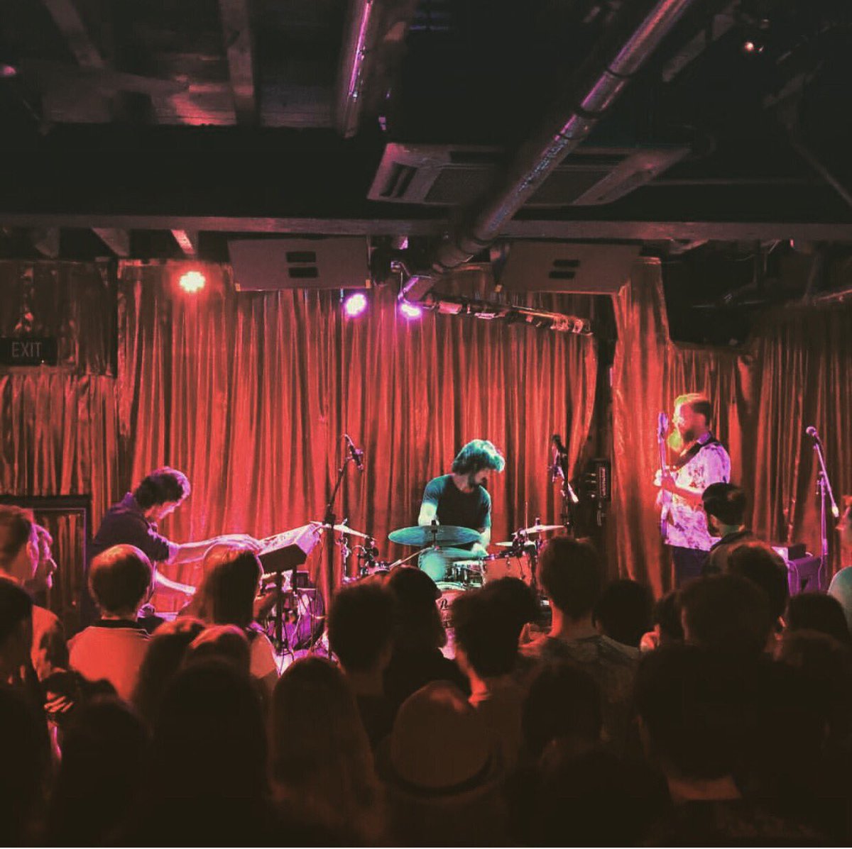 HiatusKaiyote's tweet photo. HK side project #swoopingduck back at Cherry Bar tomorrow night their January residency https://t.co/xYbp0aTFfH