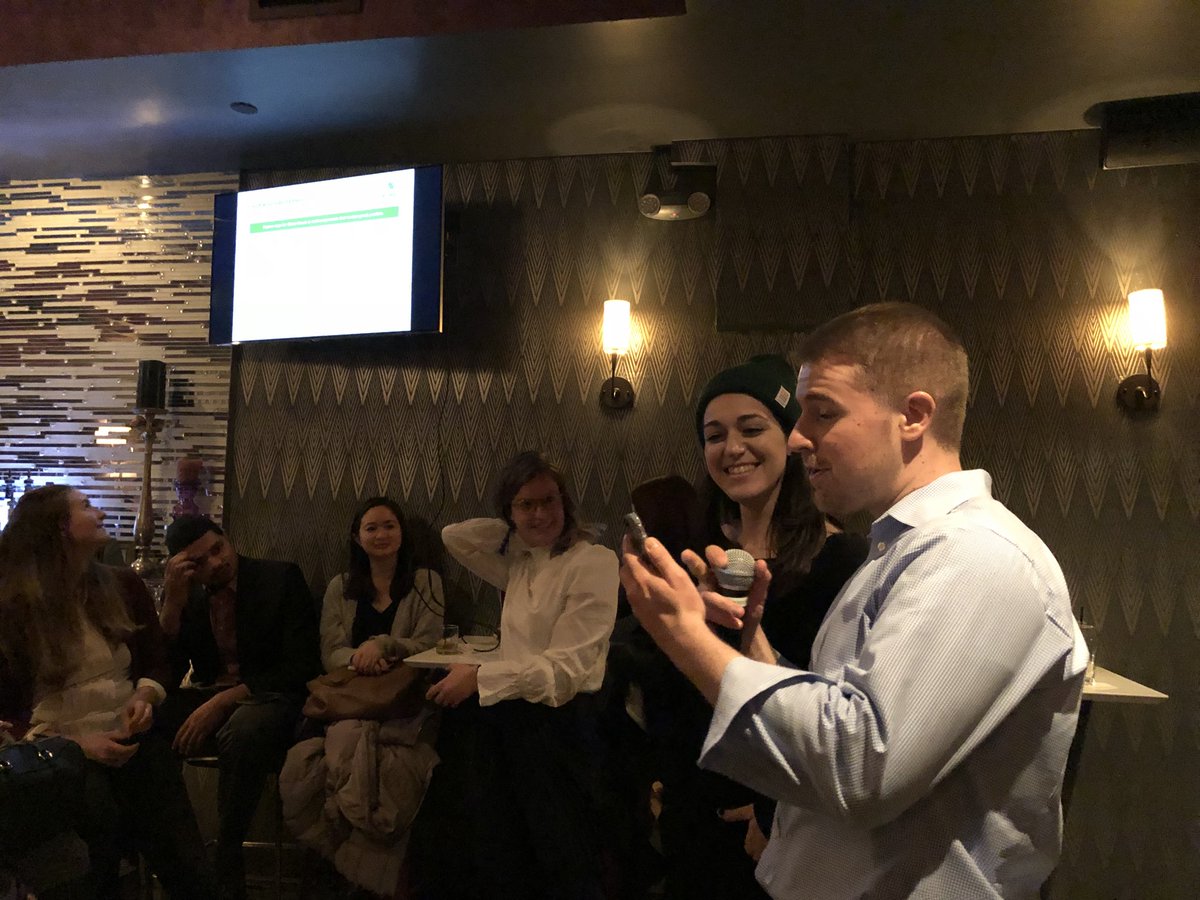 GlobalGoods's tweet image. Great night with @NetImpactNYC’s Service Corps and wrapping up the project with our wonderful team of consultants. (Two pictured here!)