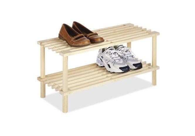 CentsibleWay's tweet photo. 👟 Wooden Shoe rack 👞 
For a family of 5, I need this! We have boots 👢 and 👟 everywhere! 
https://t.co/ZczPtQF4vx https://t.co/zRZ53UNNLk