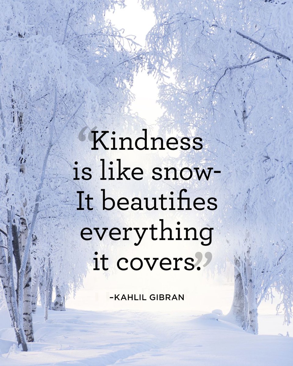 eldiablo0786's tweet photo. #Kindness is like #snow - it #beautifies everything it #covers 

#ThinkBIGSundayWithMarsha
#InspireThemRetweetTuesday
#Life #JoyTrain #IQRTG #Love
#SuperSoulSunday
#WednesdayMotivation
#WednesdayWisdom
#ThursdayThoughts
#ThursdayMotivation https://t.co/OXuxR2JVM0