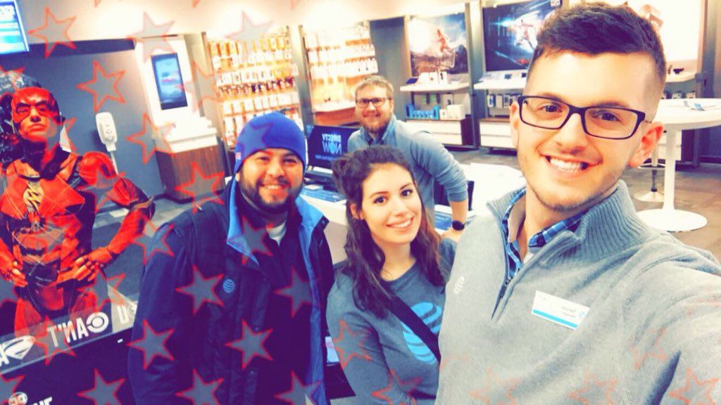 Not only did we close down 2 DTV today, but we got to close up shop with this awesome dude! <a href="/Dhali_Ahmed/">Ahmed Dhali</a> <a href="/marcellobenny/">Benjamin Marcello</a> #LifeAtATT #OneBuffalo #RuffBuff #OneNYNJ #LateWorkers #Grind #PostedPaysMostest