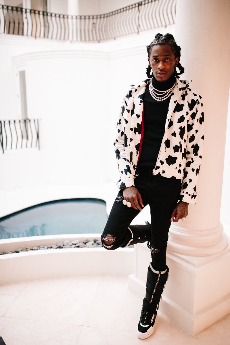 Raysizzle's tweet image. Get @youngthug jeans at buff.ly/2CX1TZM use the promocode SLIME to save 40%