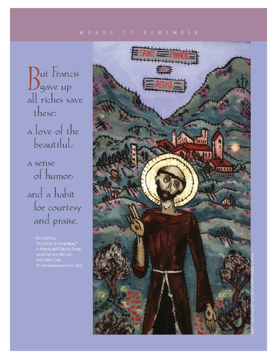 greatstockprick's tweet photo. A meditation on #StFrancis... https://t.co/V1A2fq03pQ
