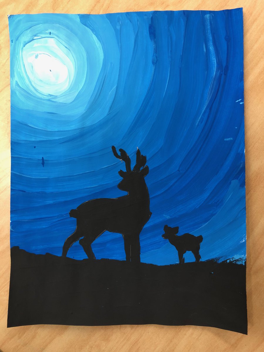 MsWiningArt's tweet photo. Fourth grade finished their monochromatic color scheme @DiemerEagles512 https://t.co/D2MYNB2gi4