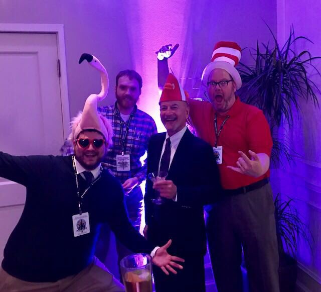 SRayLab's tweet photo. “Work hard and play harder. Preferably in states with warmer climates during the winter months.” -Anonymous Scientist (probably) #florida #WinterConference #plamaspectrochemistry #ICP #glowdischarge @UBChemistry https://t.co/bG1IYCr7G6