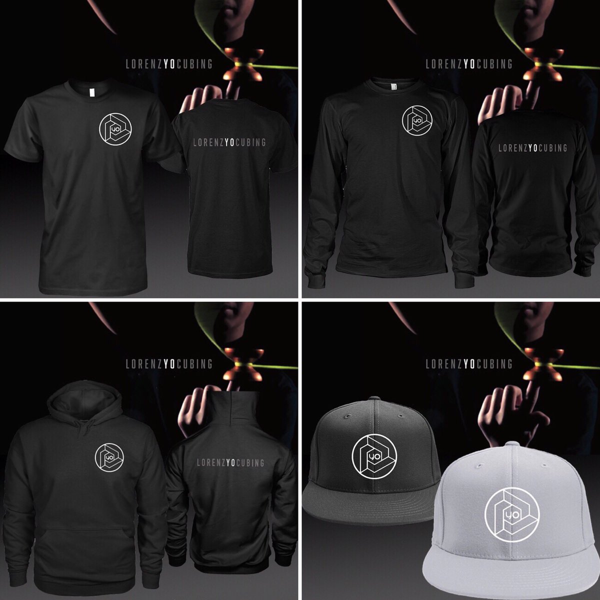 LorenzYoCubing's tweet photo. All new Yo gear!!!! Hurry up and place in your orders!!!!! You only have 9 days!!!! https://t.co/INcbJ0Yyjh #lorenzyocubing #gear #viralstyle https://t.co/ofQXB0OoKl