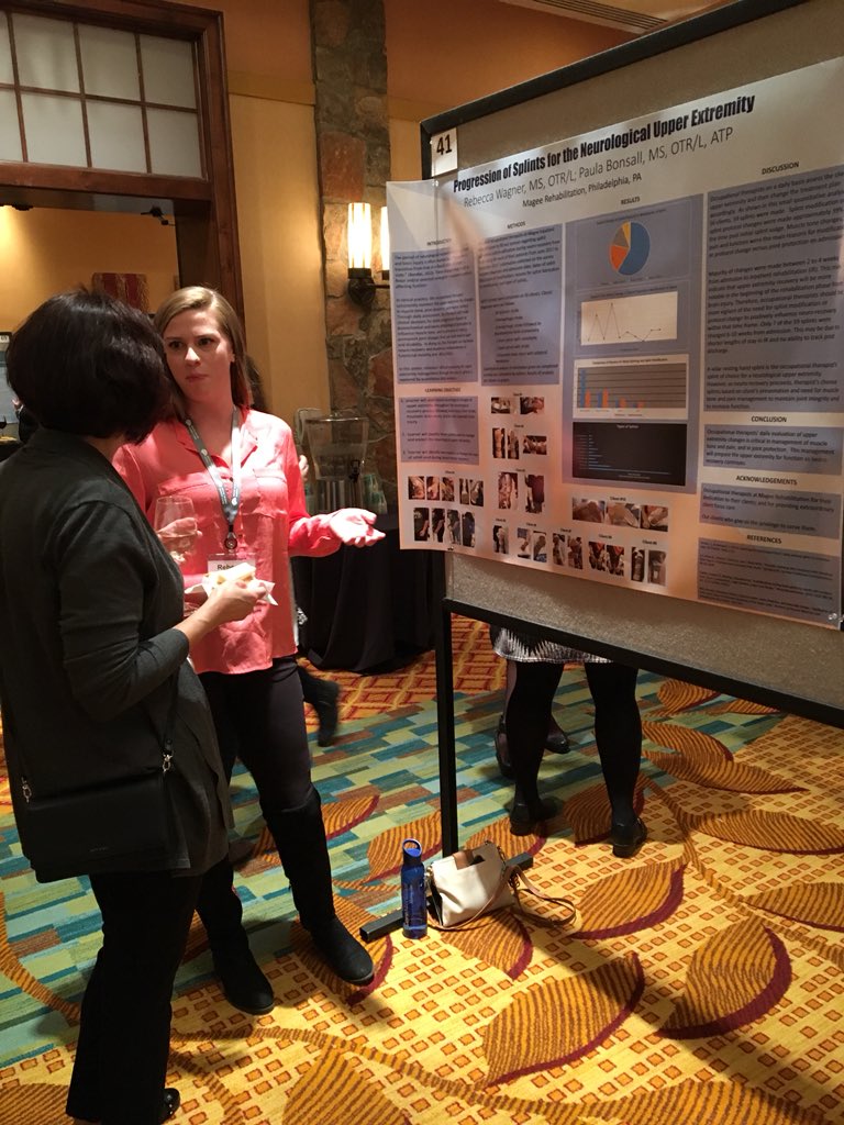 PaulaOT96's tweet photo. Presenting at Brain Injury Summit in Colorado  with colleagues from Magee Rehabilitation #BIS2018 @MageeRehab @Craig https://t.co/5a92zvTxSY