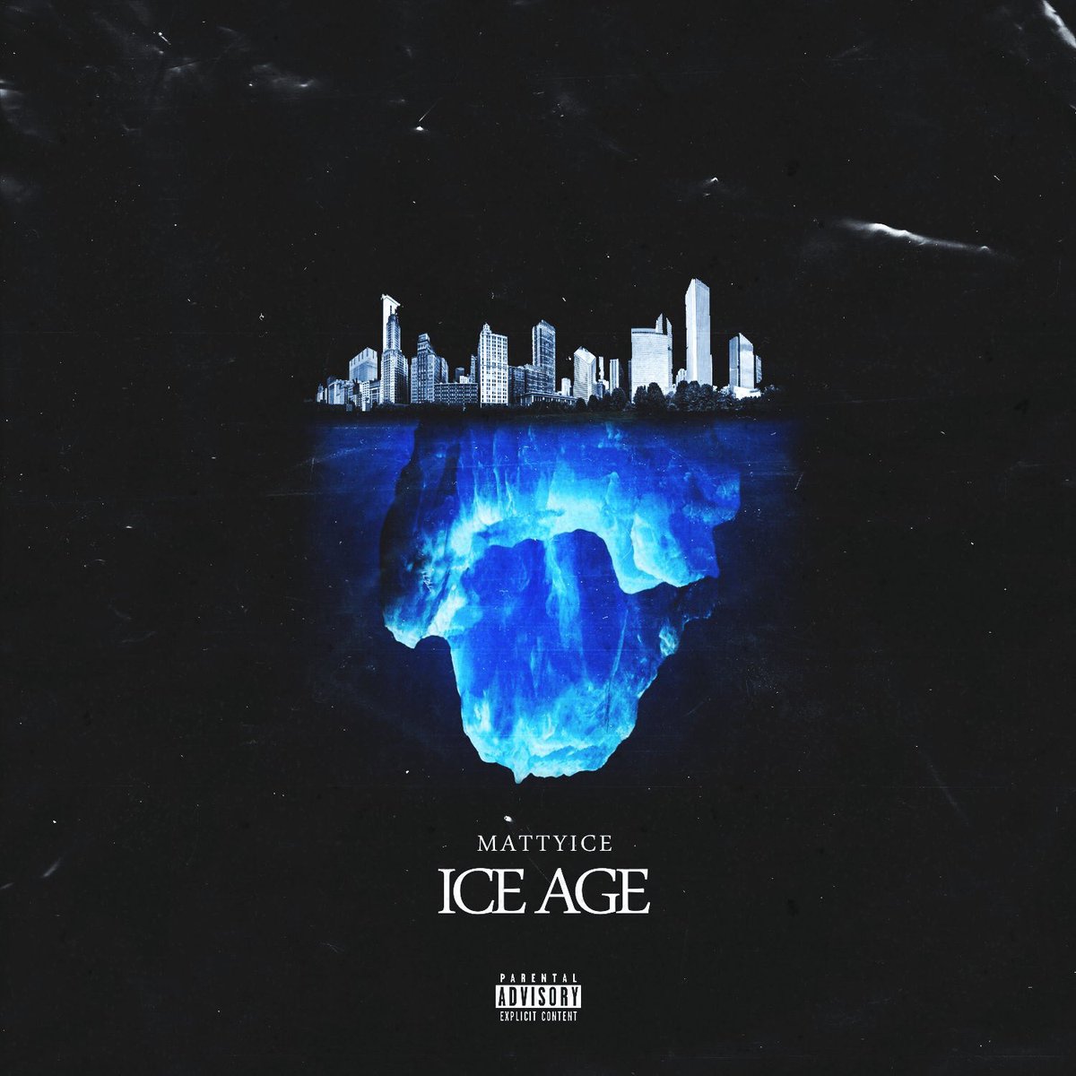 MattyIceHits's tweet photo. Cover art &amp; Tracklist for my debut EP "Ice Age" dropping 1/11/18 
This shits too cold ❄️ RT to spread awareness 

&amp; s/o to @Gmoney22_ for the dope art! https://t.co/0behIVZ4VG