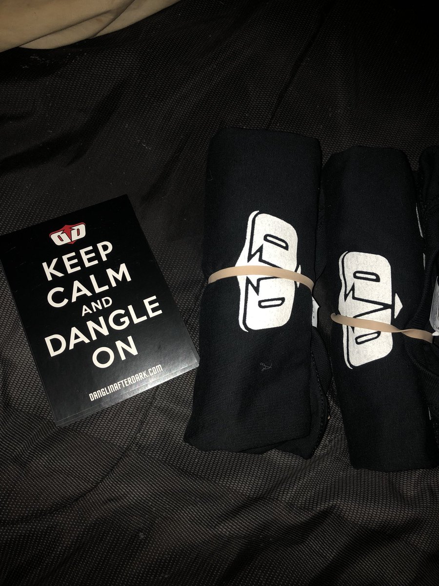 MrGoodluckXXX's tweet photo. Much love and thanks to @TheDickDangle for the sweet #swag had a blast recording with my man for his #glorious #podcast make sure you tune in to the Dangle! #dickdangle #afterdark https://t.co/wJ3WrORnT8