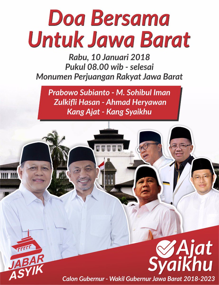 Kuy warga Bandung , ajak keluarga, tetangga Dan keluarga besarnya u hadir d Monumen Jabar.. 
#jabarasyik #asyik #ajatsyaikhu