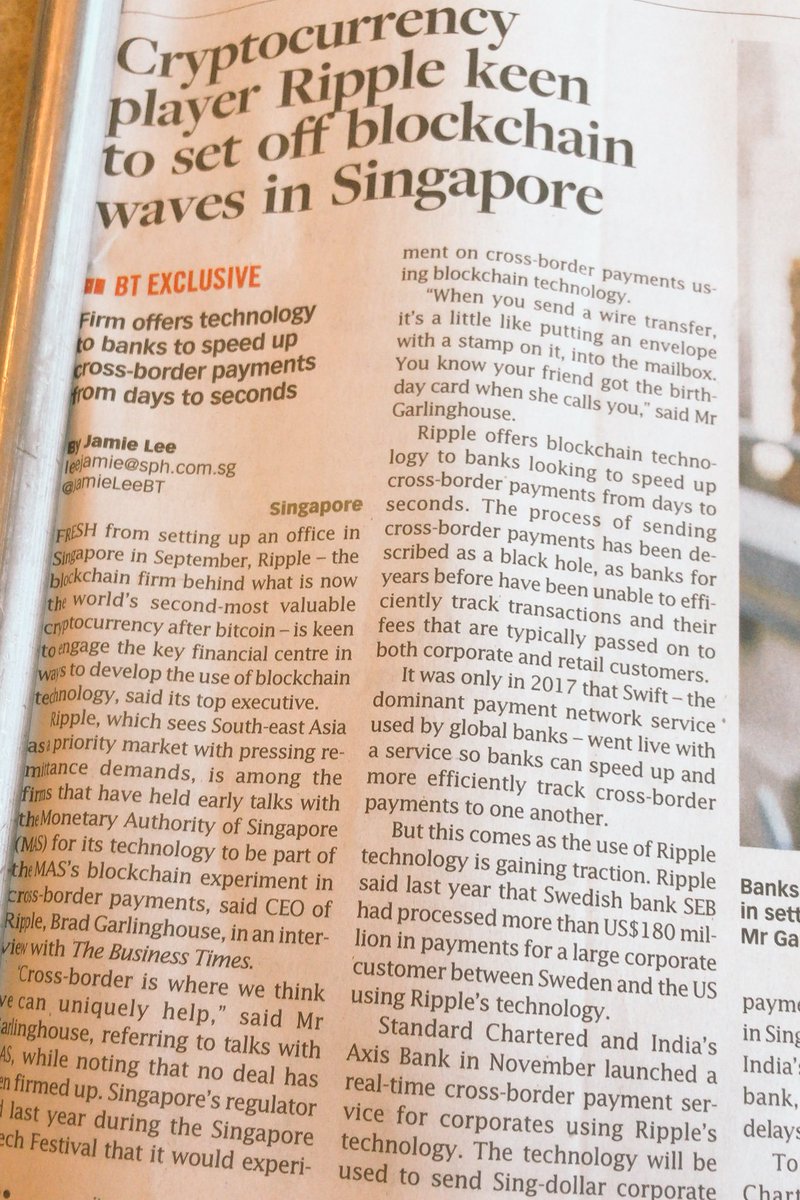 arunabh010's tweet photo. In today's news @Ripple #XRP #ripple https://t.co/gLSx0Ba5N7
