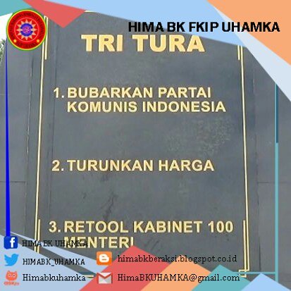 Hima Bk Uhamka Pa Twitter Isi Dari Tritura Sangat Menyentuh Kepentingan Orang Banyak Jangan Lupakan Sejarah Indonesia Selamat Hari Tritura 2018 Himabkuhamka Https T Co Za83tp2f64