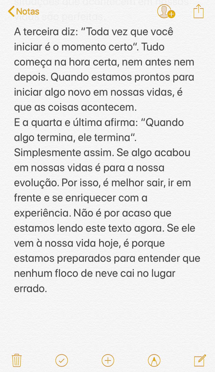 e se esse texto chegou em vc, é pq vc tá preparado pra entender isso: