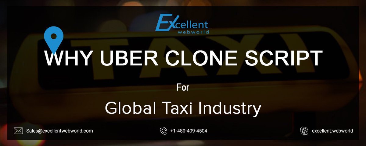 excellentwebAus's tweet image. Looking For Uber Clone Script in Global Taxi Industry?
Learn the more: bit.ly/2qI9QNL 
#UberCloneScript #UberCloneSourceCode
