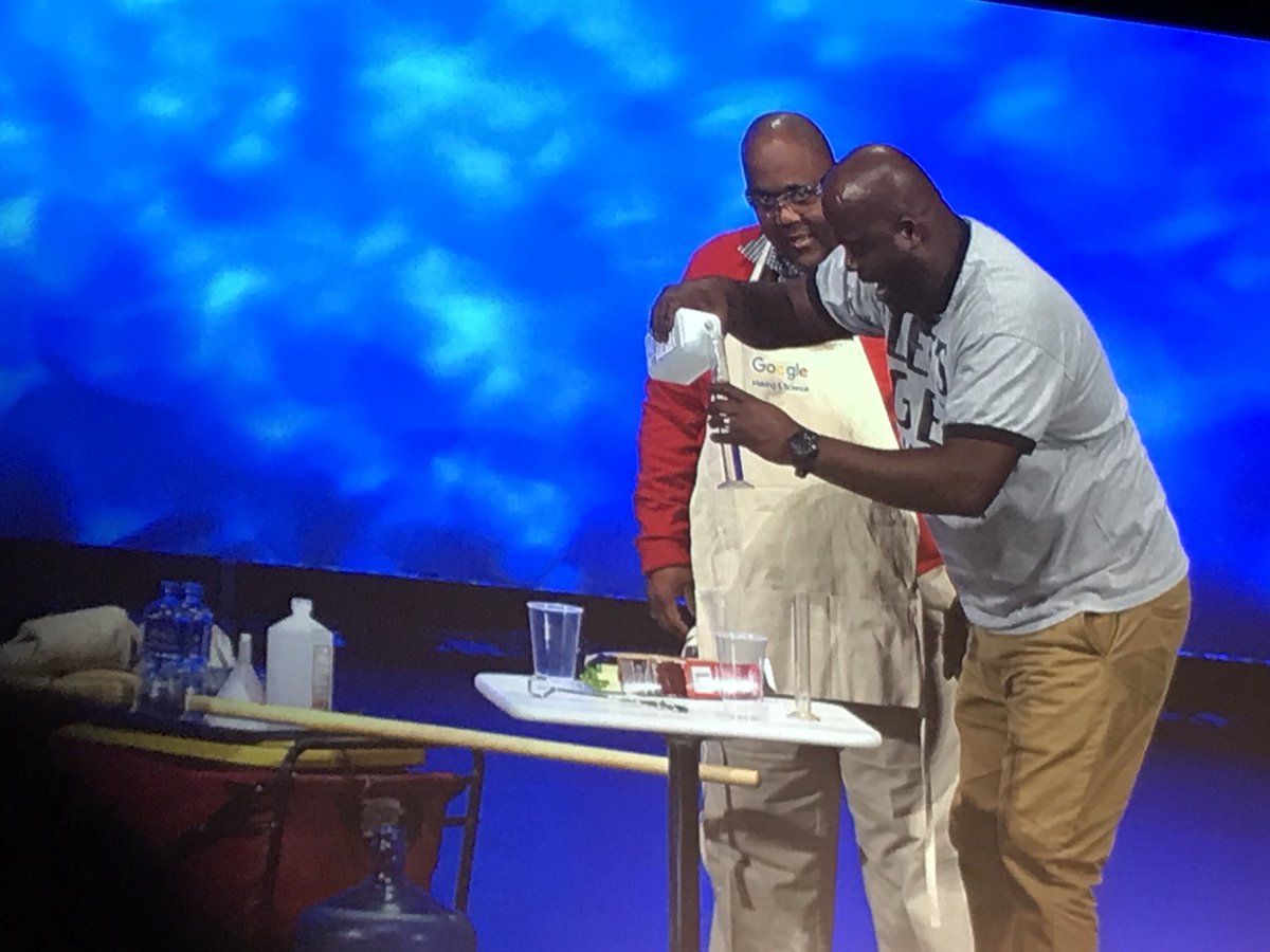 TracyHorodyski's tweet photo. Science is fun, social, and fascinating! Thank you, @georuzo & @aisciguy for sharing your passion for being curious with us. #ExtraYardSummit #TOYChampExperience @2017GATOTY #RandallMcDaniel https://t.co/KUkkBRiMXV