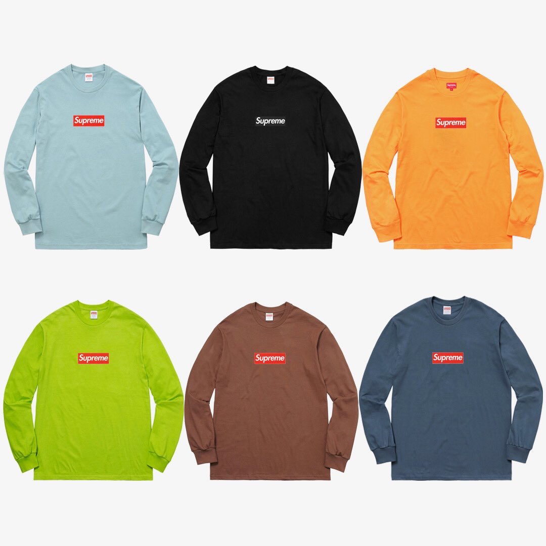 Supreme Spring/Summer 2018 Collection T-Shirts