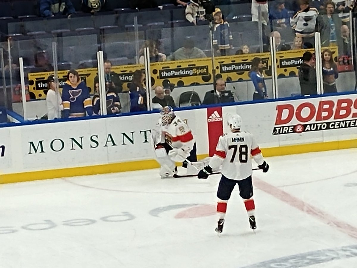RachelPangrac's tweet photo. First NHL game! #GoFloridaPanthers #hockeyfan https://t.co/ro7jywmzpO