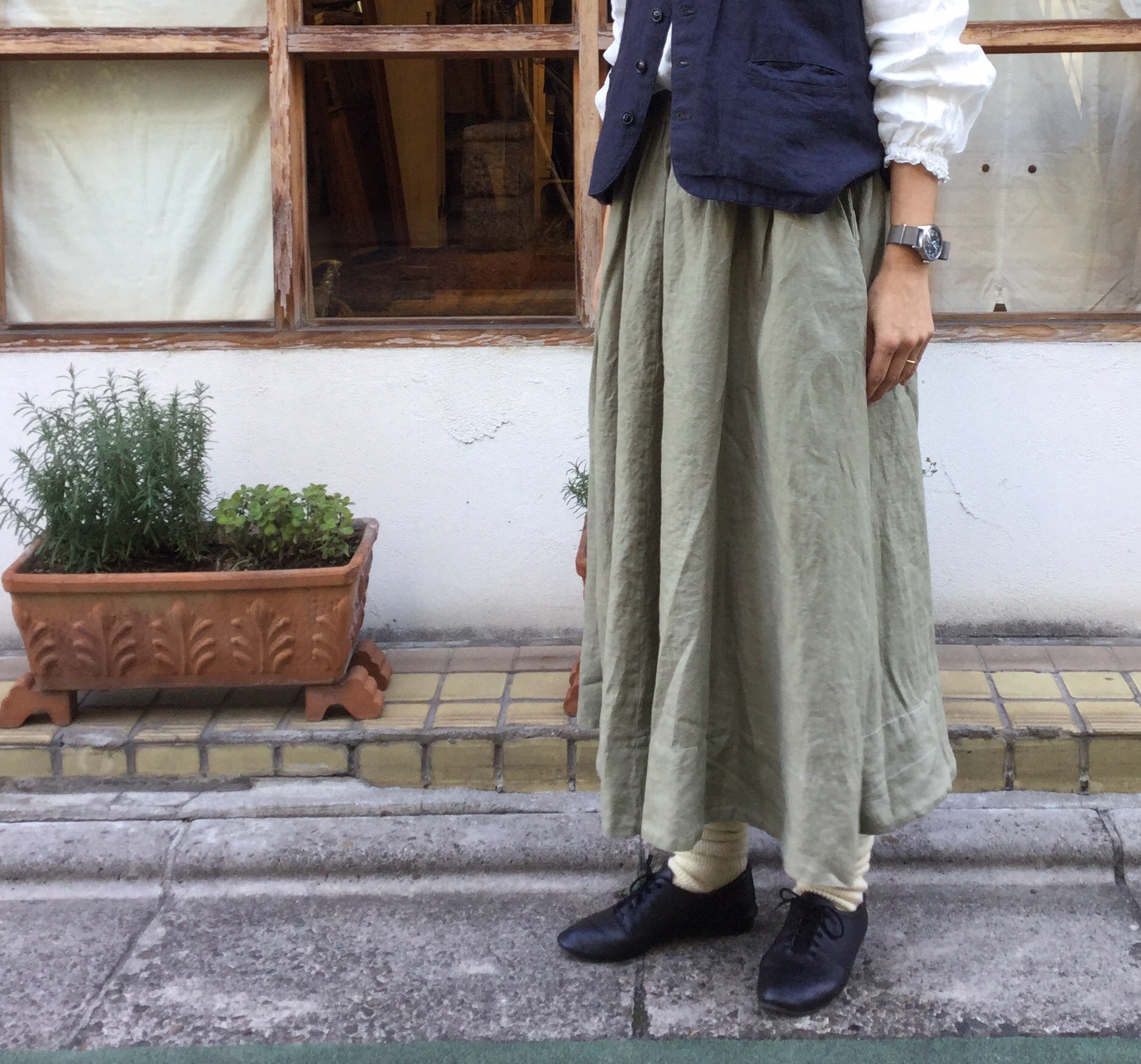 ちます nest Robe - ネストローブ ギャザースカートの通販 by なる's