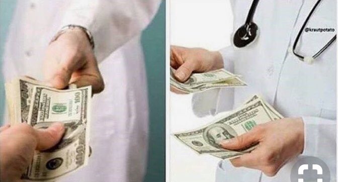gloquotes2's tweet photo. DOCTOR:I’m sorry, but you only have  3 months left to live.
ME: [slides a 5$ bill across the table]
Make it 1 month. https://t.co/TNGnw1rhkl