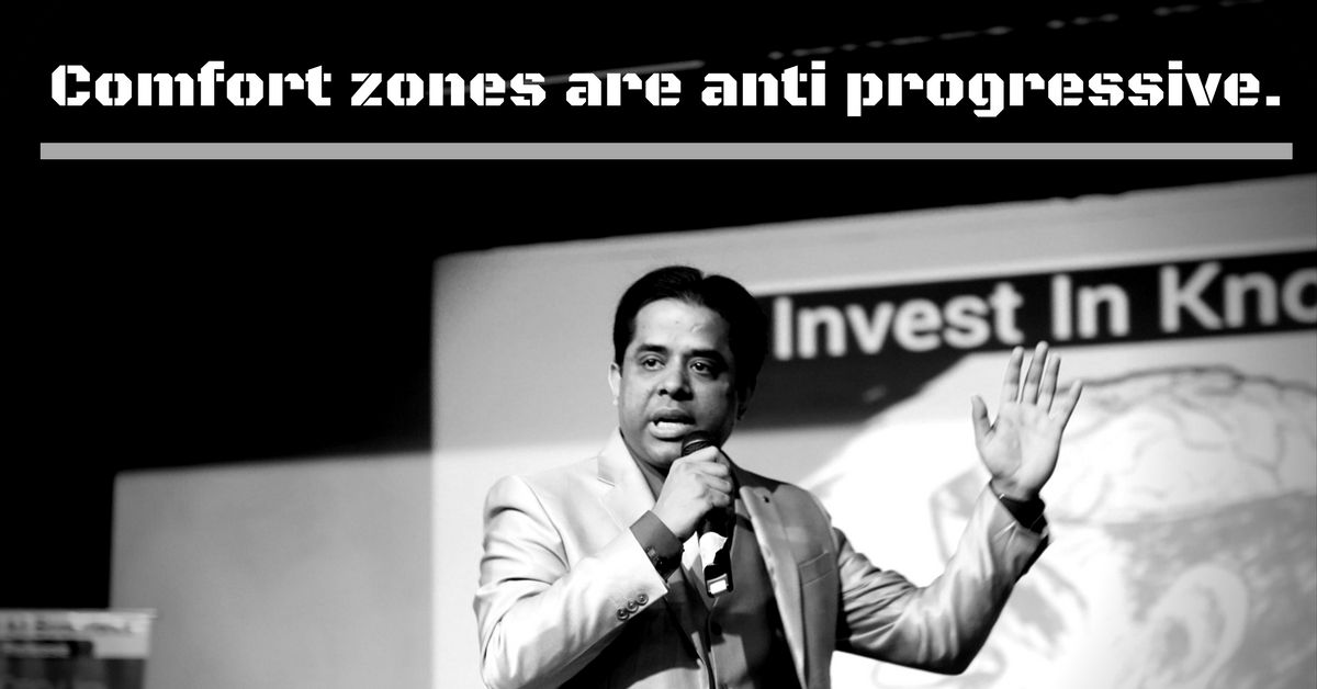 Coach_PrashantS's tweet photo. We deem it as our ultimate goal, our end, and a place from which we don't need to push ourselves further. While setting MILESTONES, counts as a progressive step, do you think establishing a comfort zone can help us move forward? https://t.co/nSBxtxGnVE