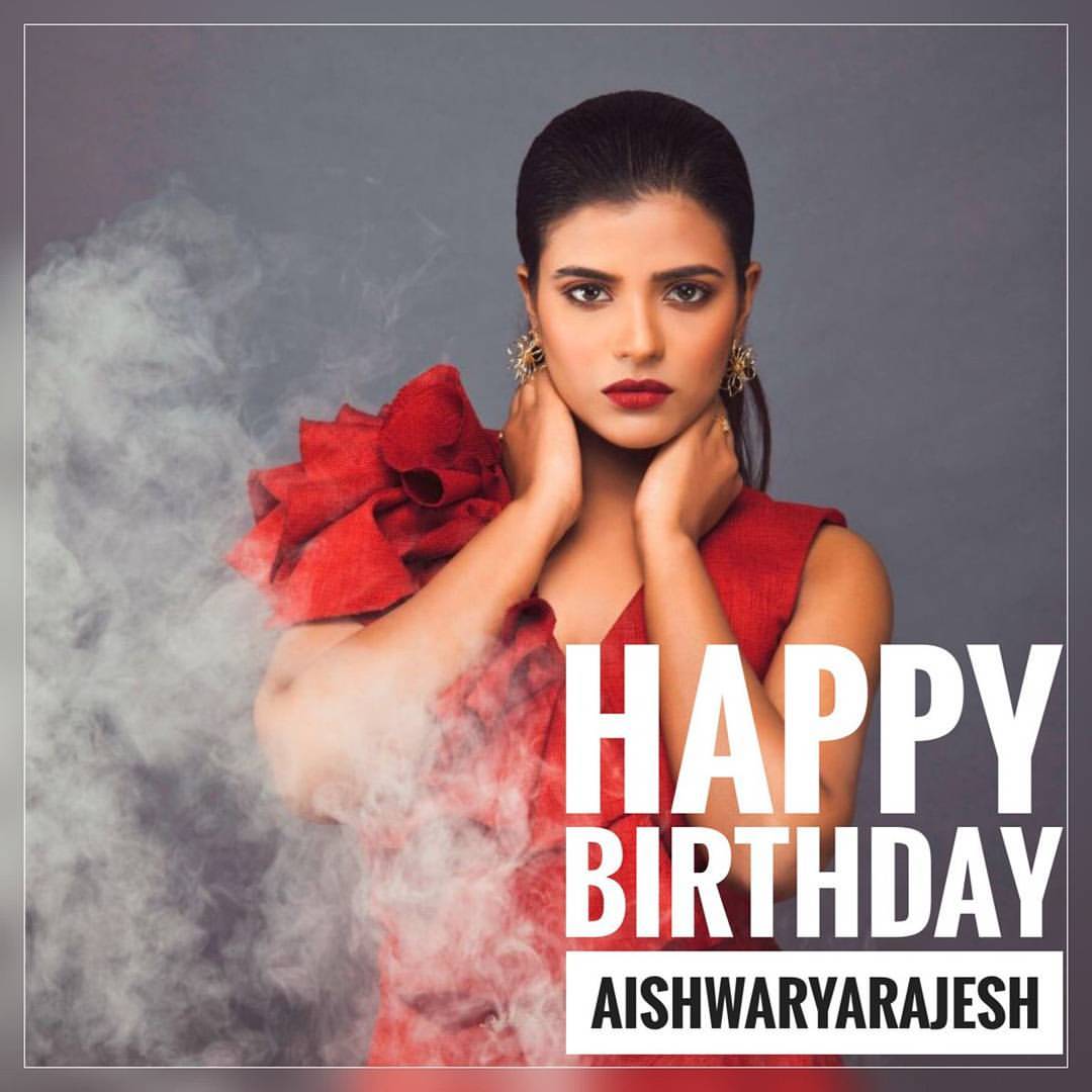 cricmanoj's tweet photo. Happy Birthday to Beautiful Angel #AishwaryaRajesh  #HBDAishwaryaRajesh
Have a wonderful year Angel. https://t.co/Z8wjSoIOIn