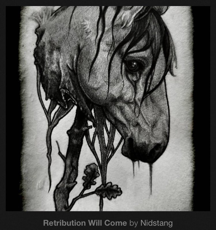 heshersdelight's tweet photo. Nidstang “Retribution Will Come”, raw blackened punk out of Olympia, WA. Available on cassette at https://t.co/xe16J2eeLM. Limited to 100. #nidstang #retributionwillcome #einsamkeit #blackmetal #rawblackmetal #punk #tapekvlt #metalwithoutmercy https://t.co/VTWR1FOYV0