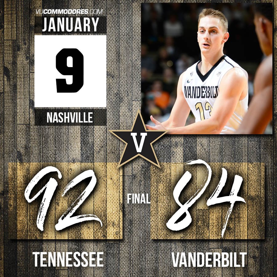 VandyMBB's tweet photo. Final from Memorial Gym.  Saben Lee had 21 points to lead the Commodores. https://t.co/jEmaqBbrVF